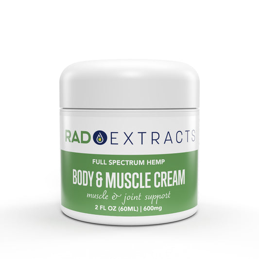 600mg/2oz Hemp Muscle Cream